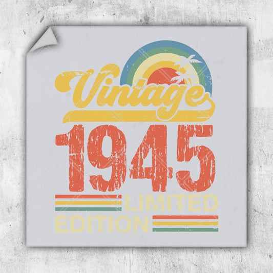 a picture of a sign that says vintage