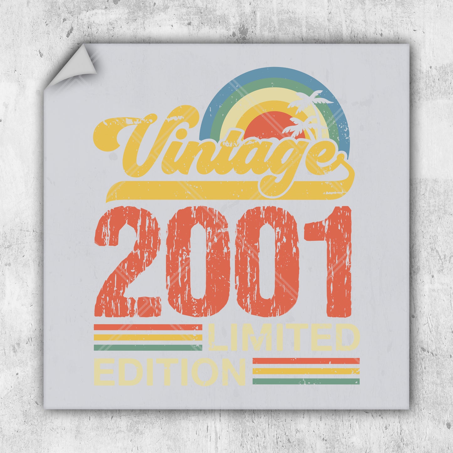 a sign that says vintage 2011 limited on it