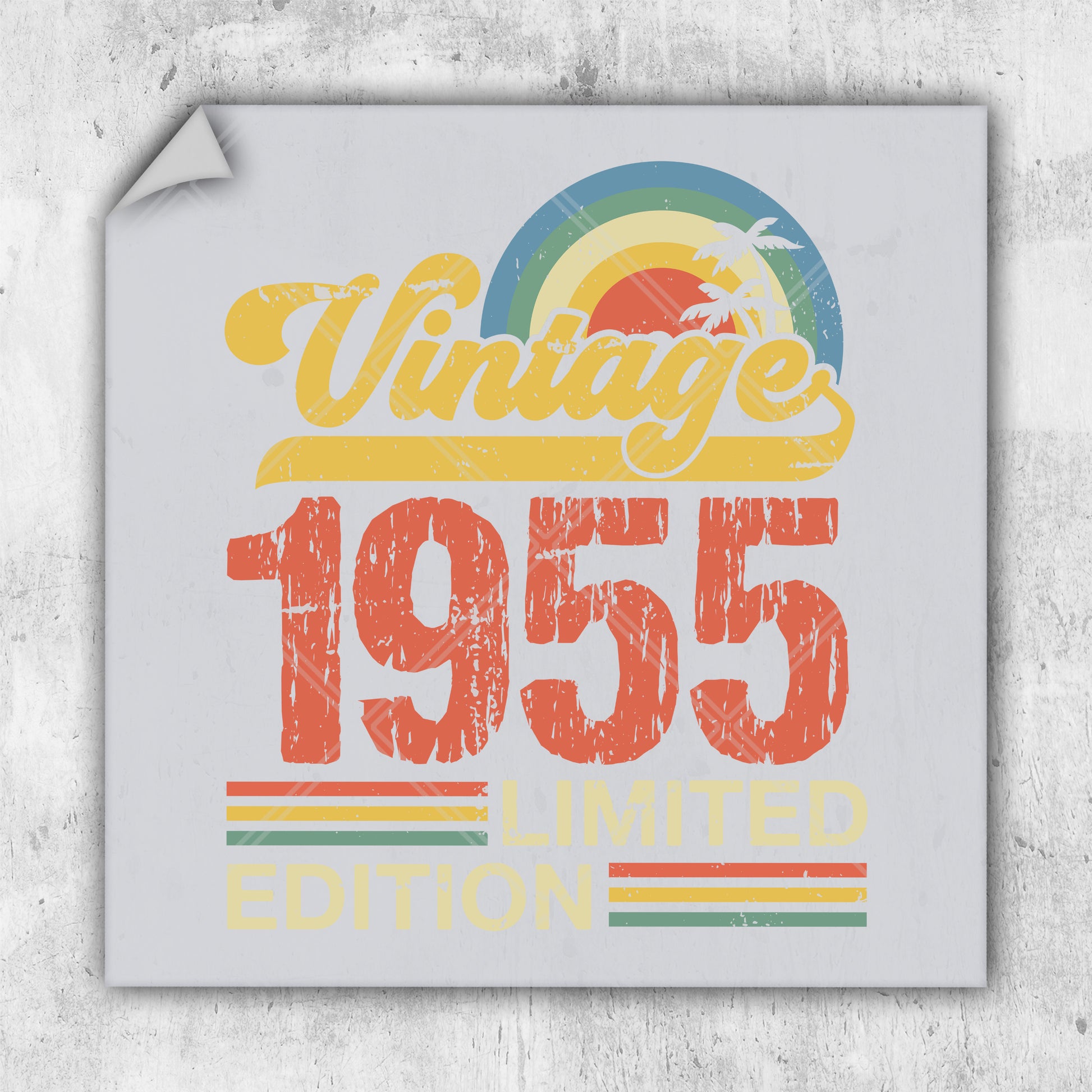 a picture of a sign that says vintage 1953 limited