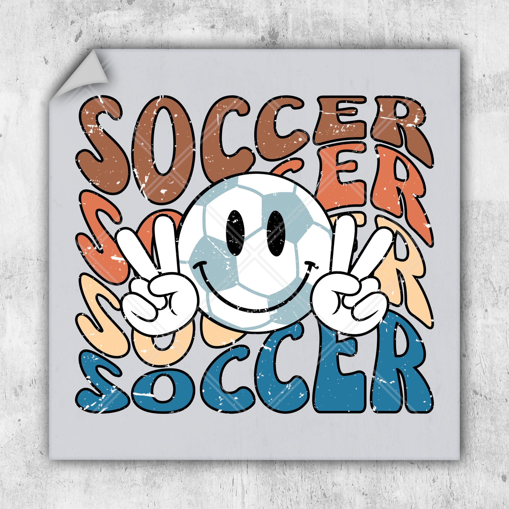 a picture of a soccer ball with the words soccer on it