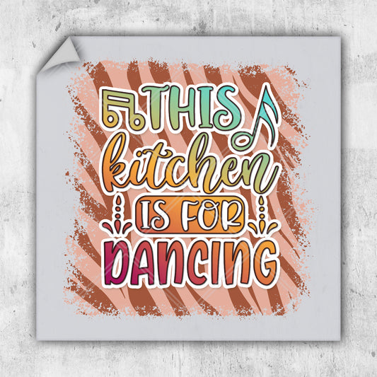 this kitchen is for dancing