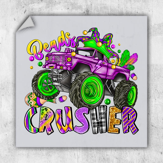 a picture of a monster truck with the words crusher on it