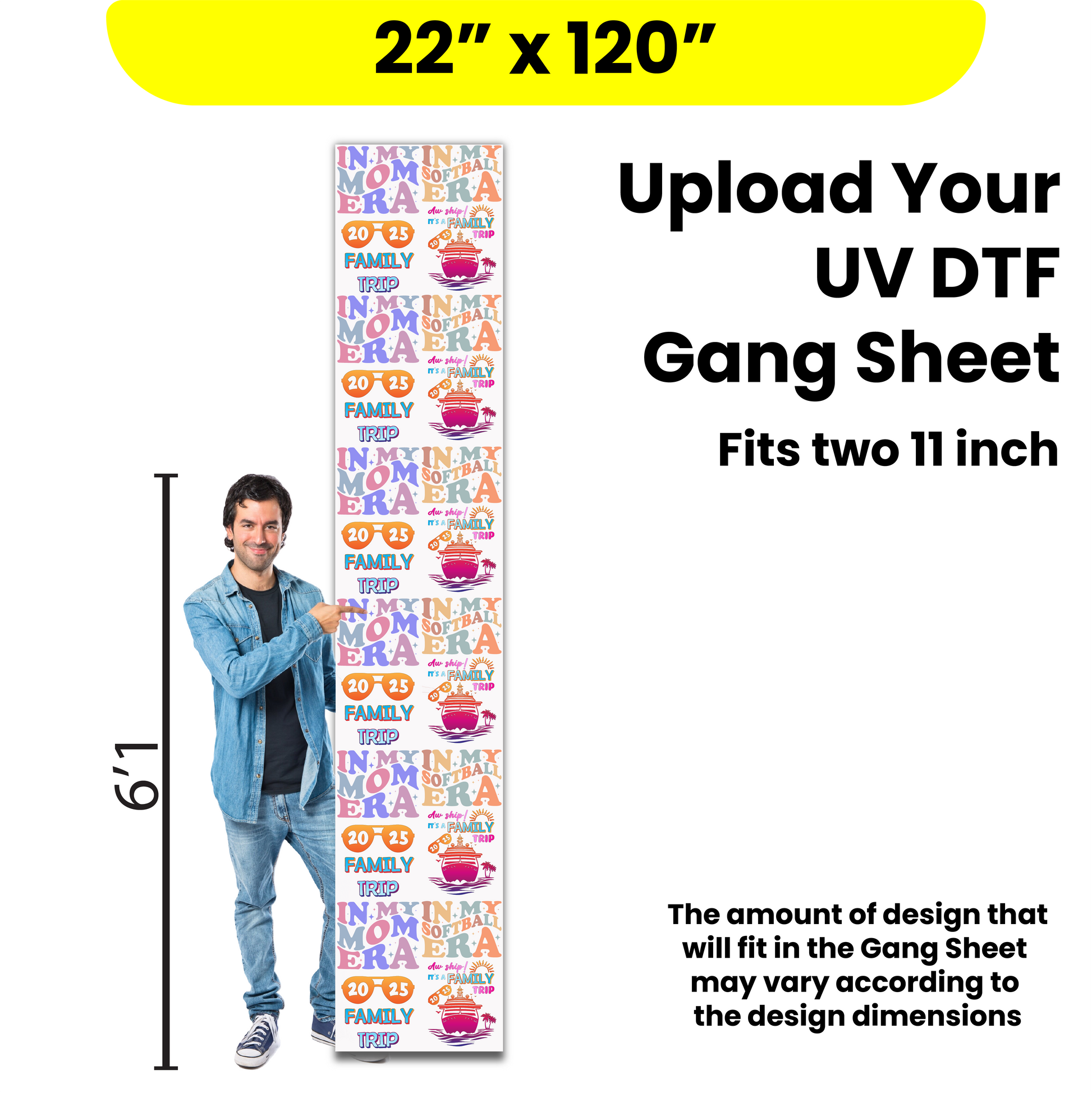 Blind Order - Upload Your UV DTF Gang Sheet.