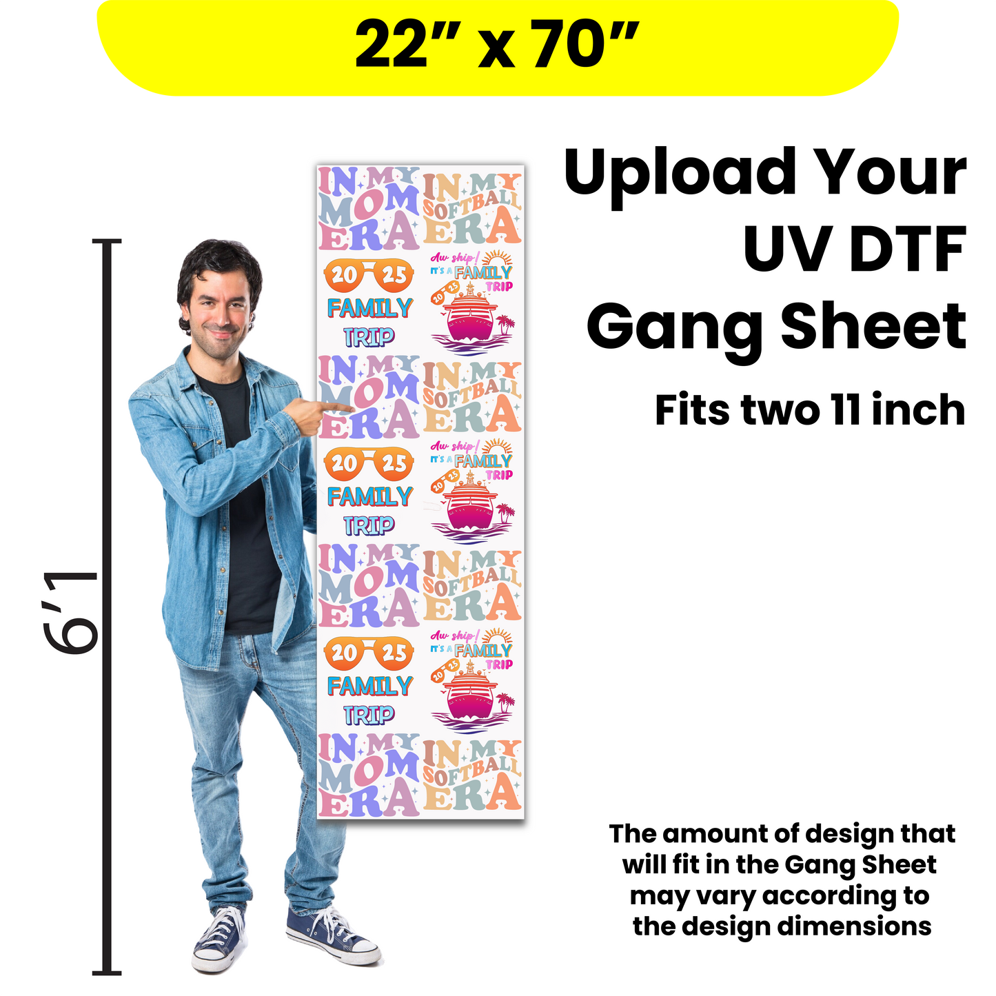 Blind Order - Upload Your UV DTF Gang Sheet.