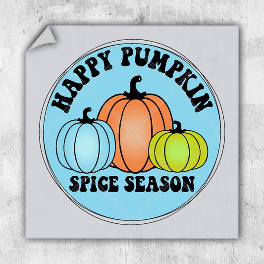 happy pumpkin spice season sticker