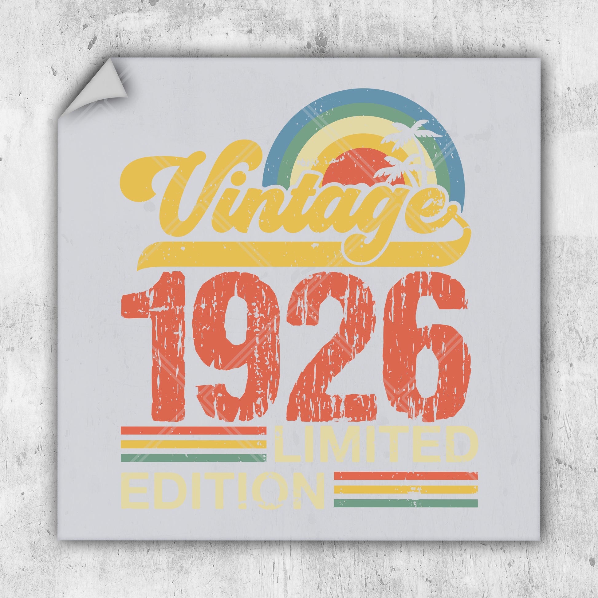 a picture of a sign that says vintage since 1956