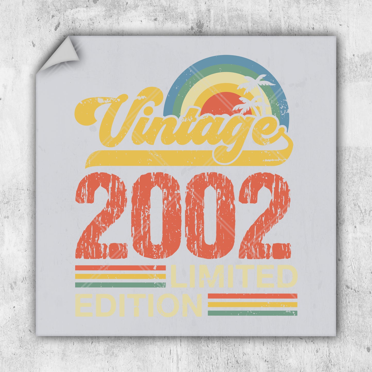 a picture of a sign that says vintage