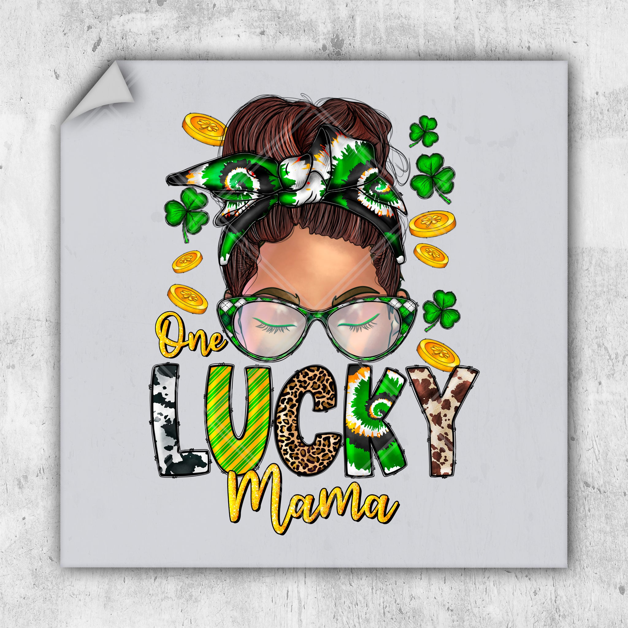 a st patrick's day poster with a st patrick's day image