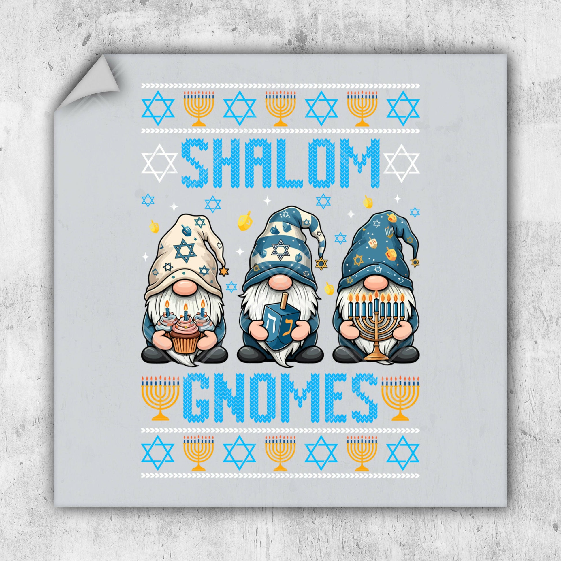 a picture of three gnomes with the words shalow gnomes