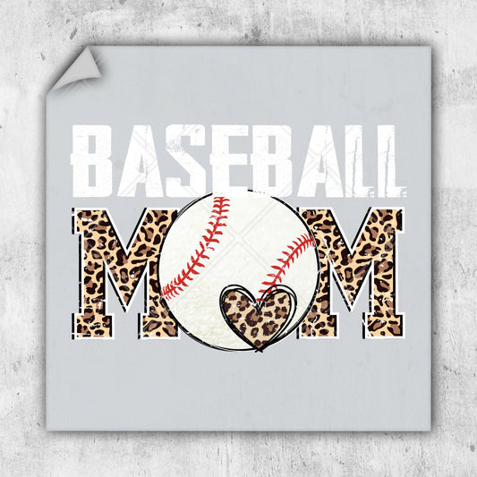 a picture of a baseball mom with a heart