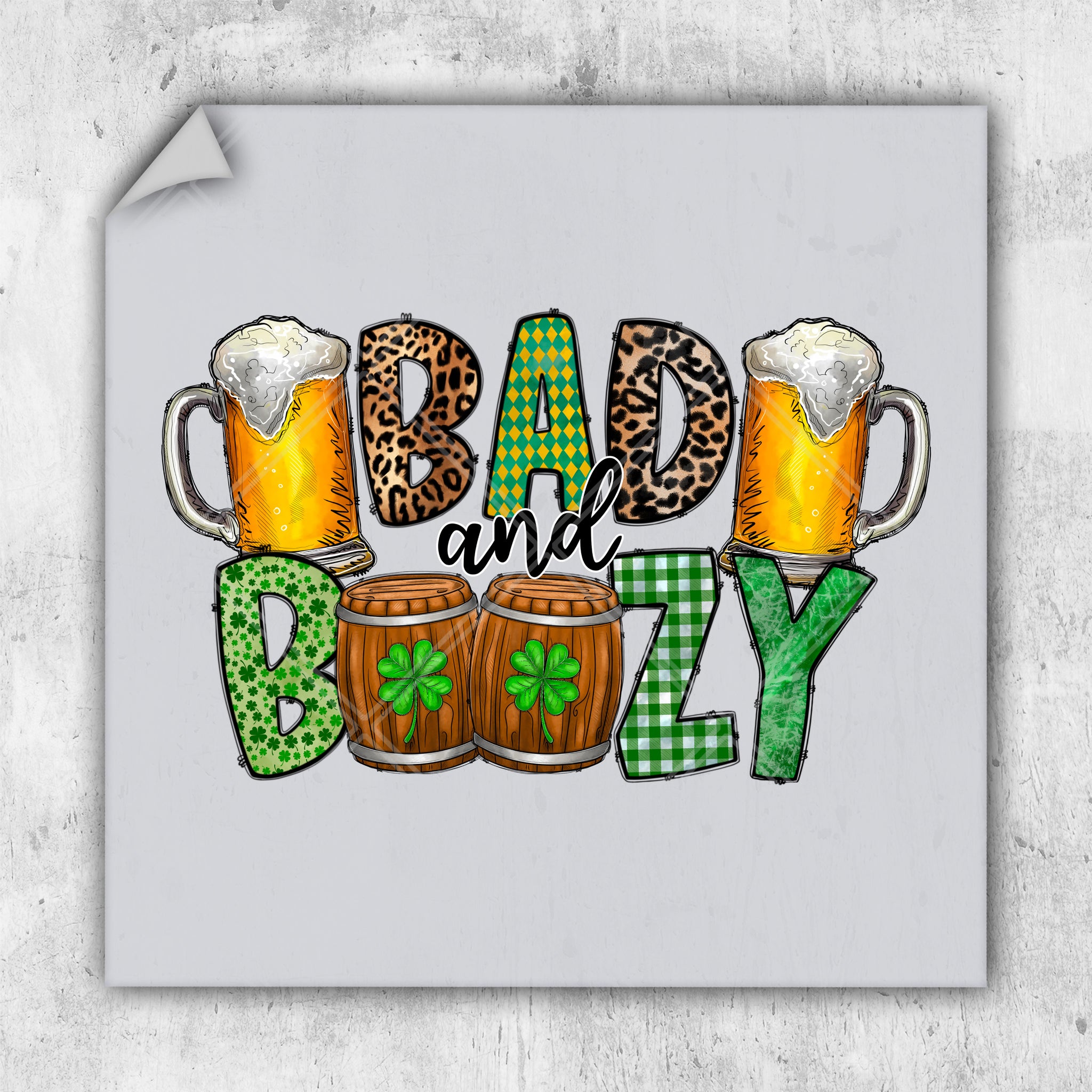 a picture of a beer mugs with the words dad and beer