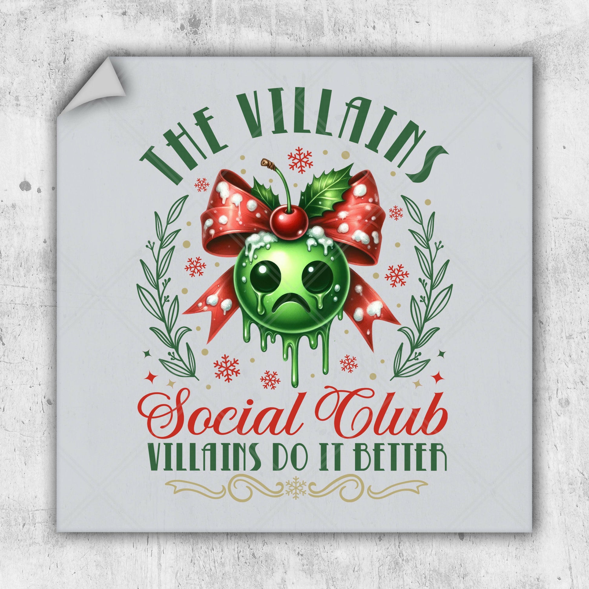 the villain's social club villain do it better sticker