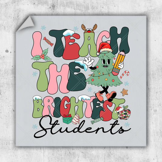 a christmas card with the words high school students