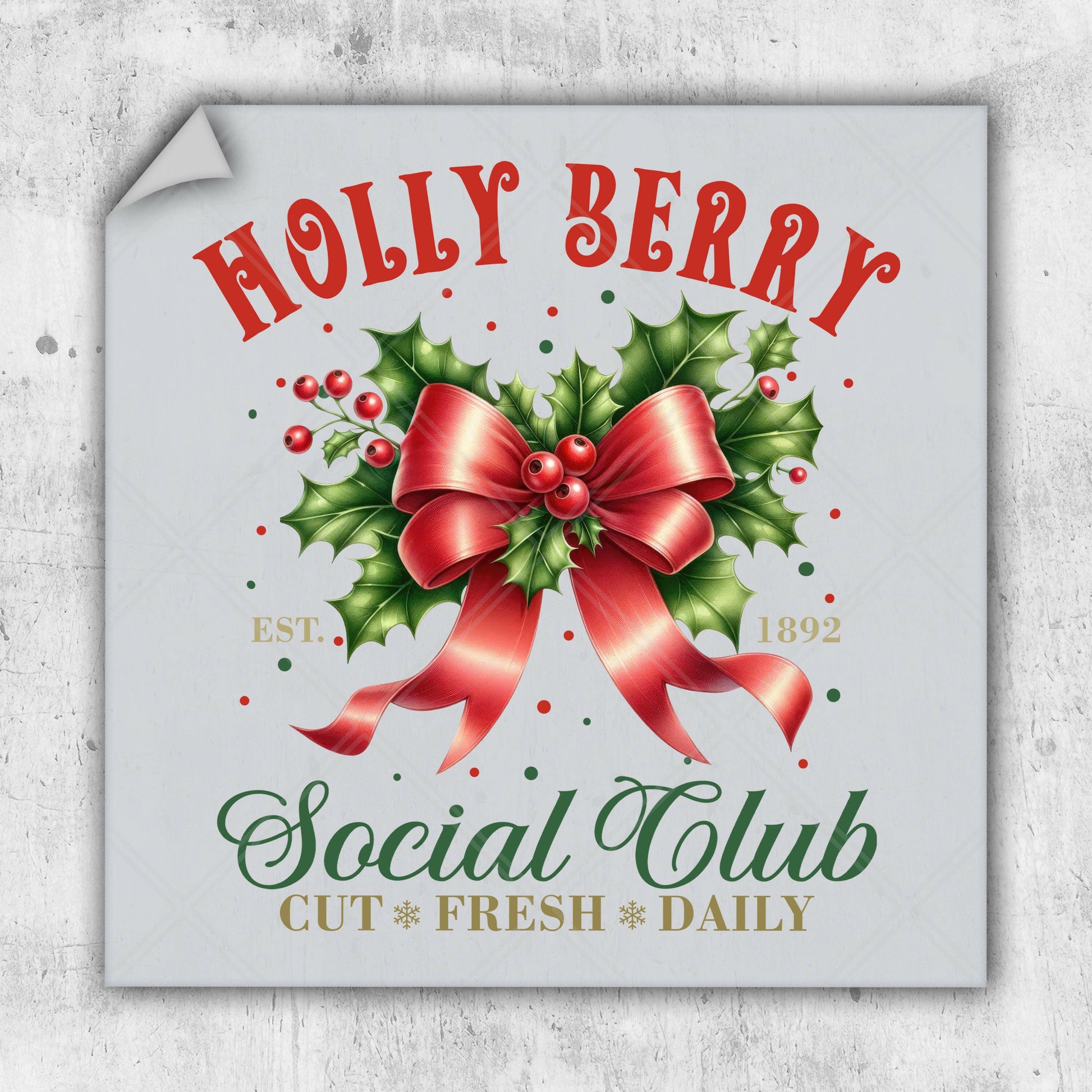 holly berry social club cut and fresh daily