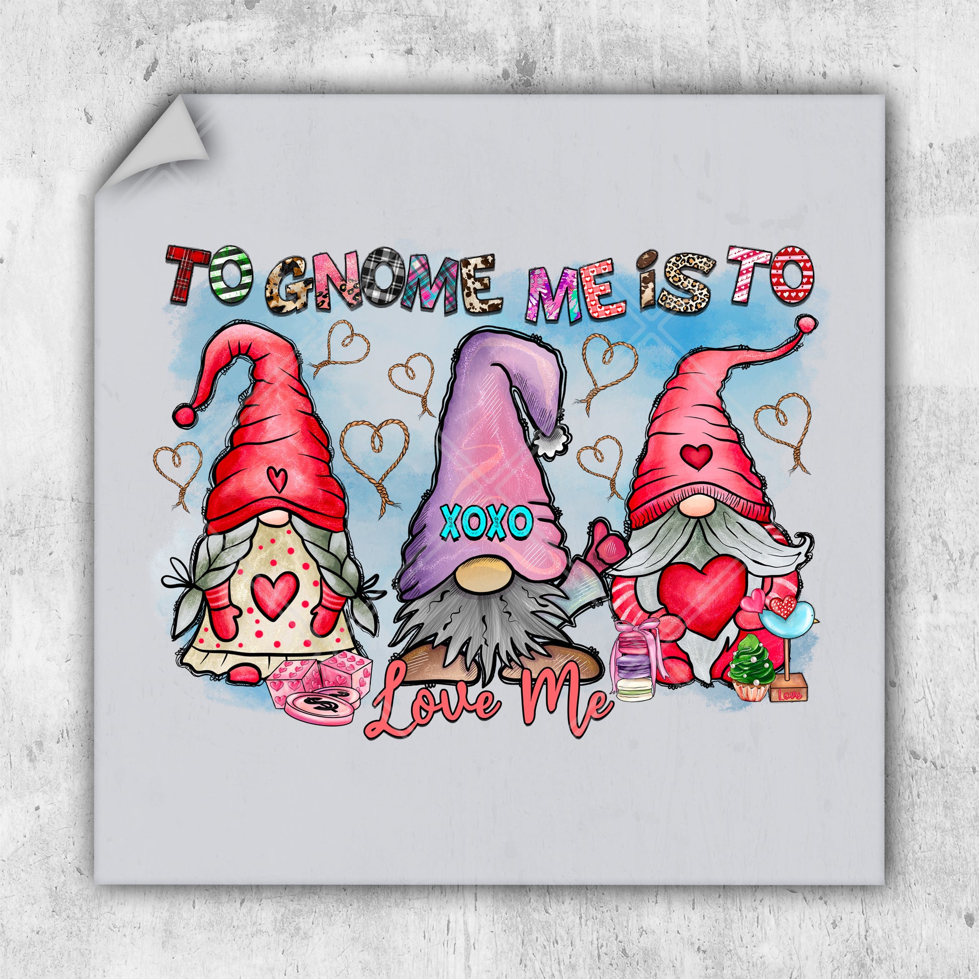 a picture of gnomes with the words gnome mesto