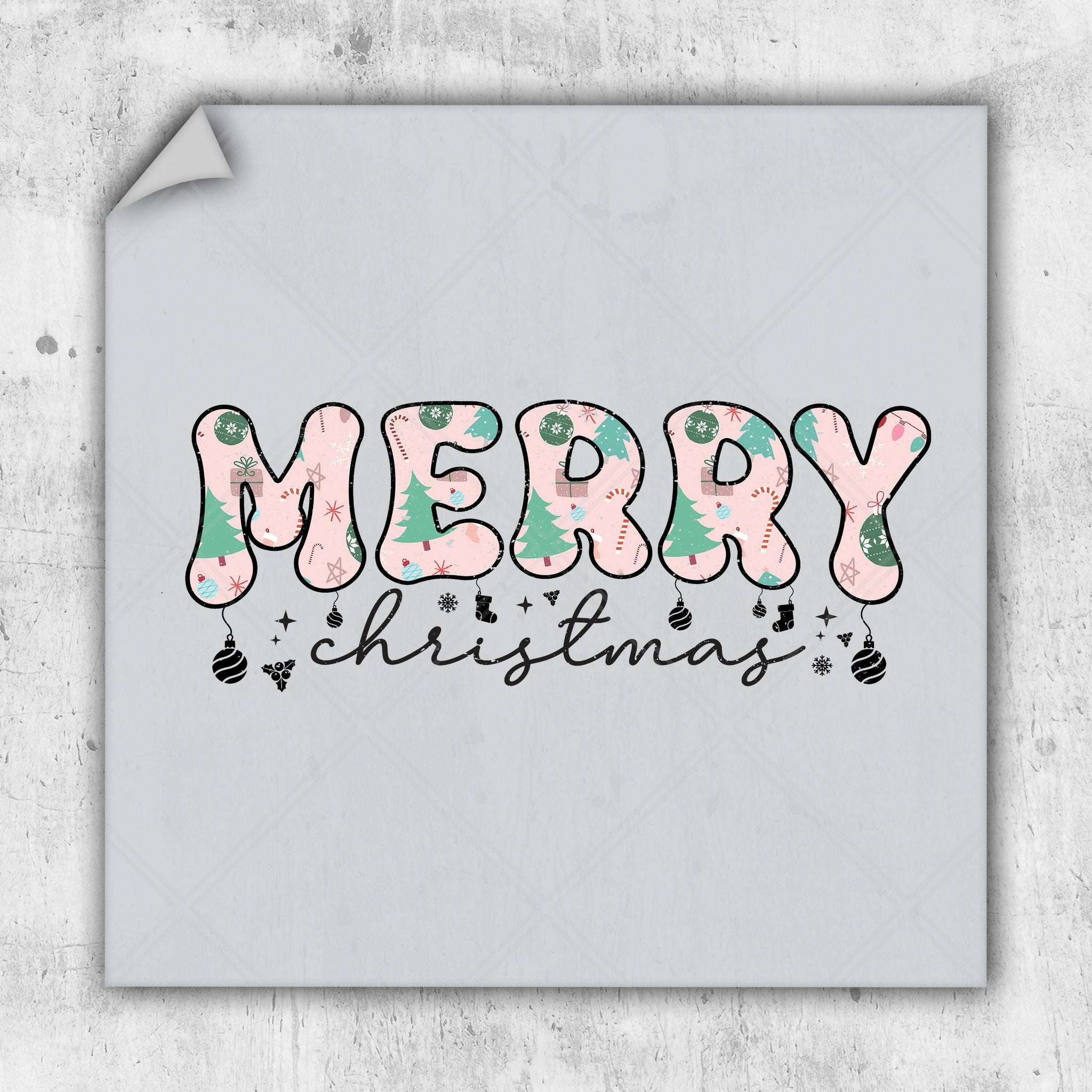 Classic red and green stockings for a retro Christmas decor