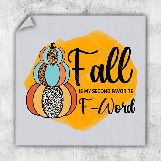 a picture of a fall is my second favorite word