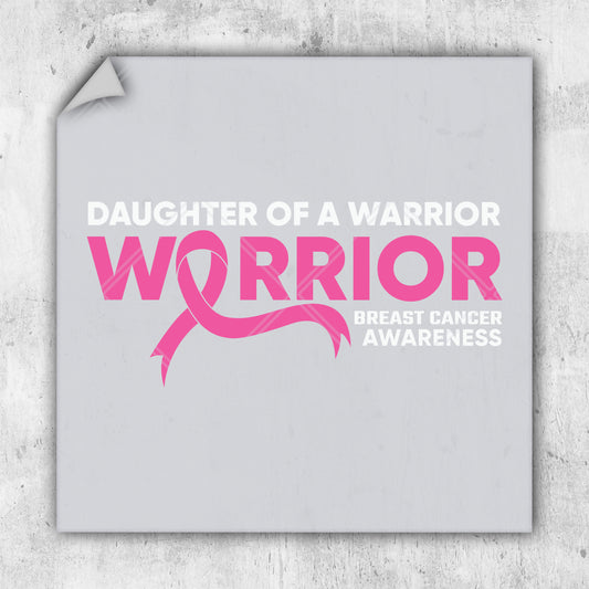 a sign that says daughter of a warrior