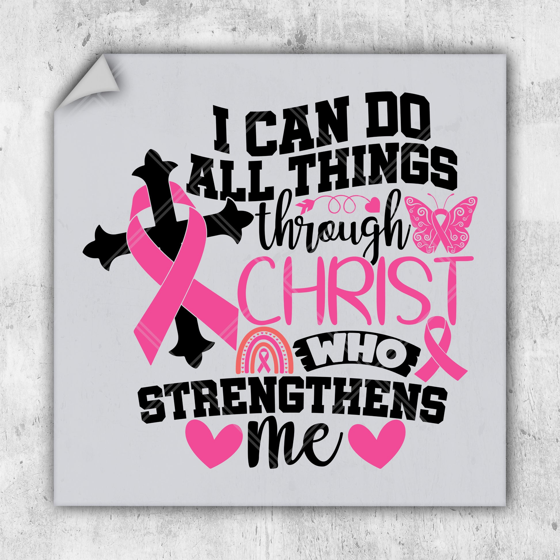 i can do all things through christ who straightens me