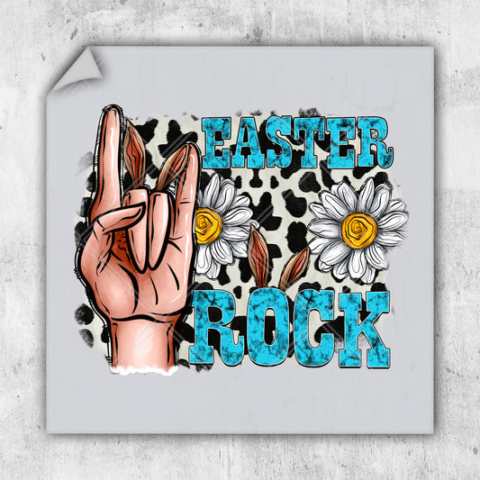 a sticker with a peace sign and flowers on it