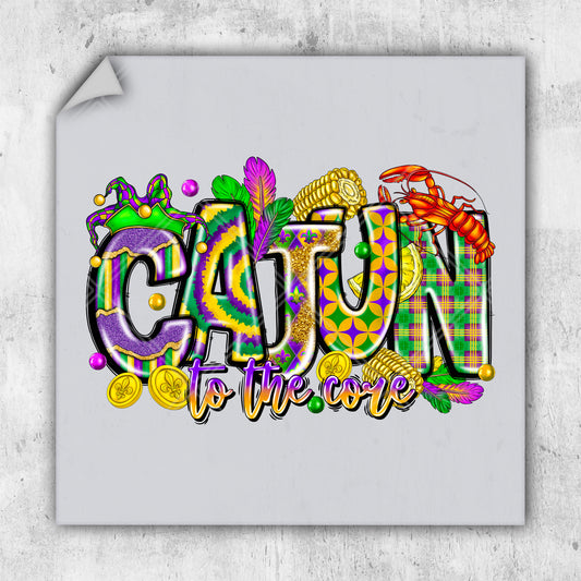 a picture of the word cajun on a white background