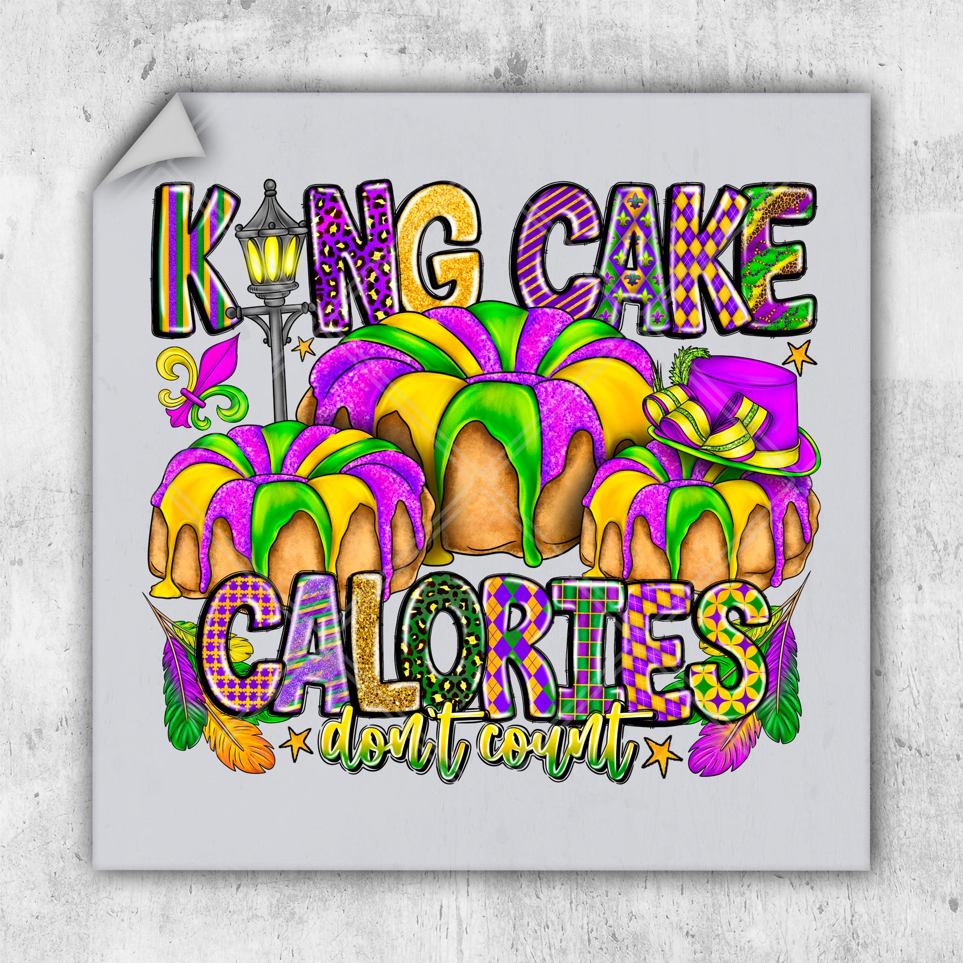 a picture of a cake with the words king cake cakes