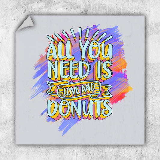 all you need is love and donuts