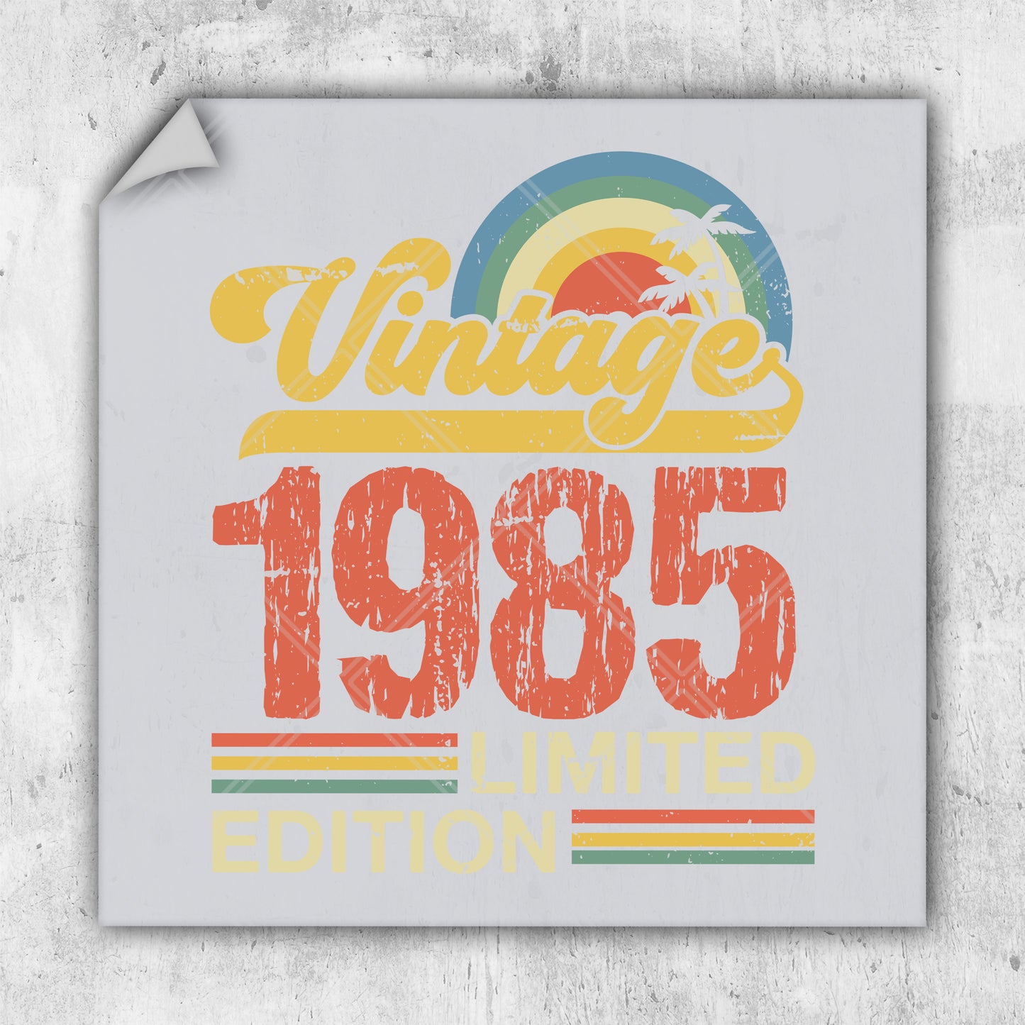 a picture of a sign that says vintage 1953 limited