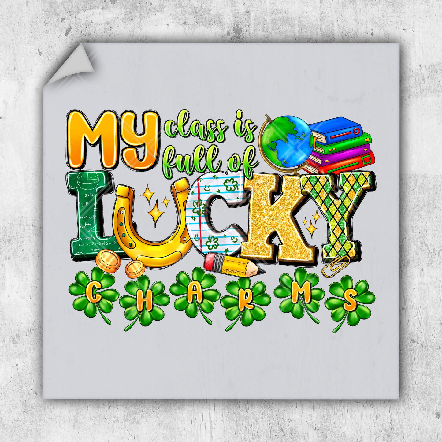 a picture of a st patrick's day message