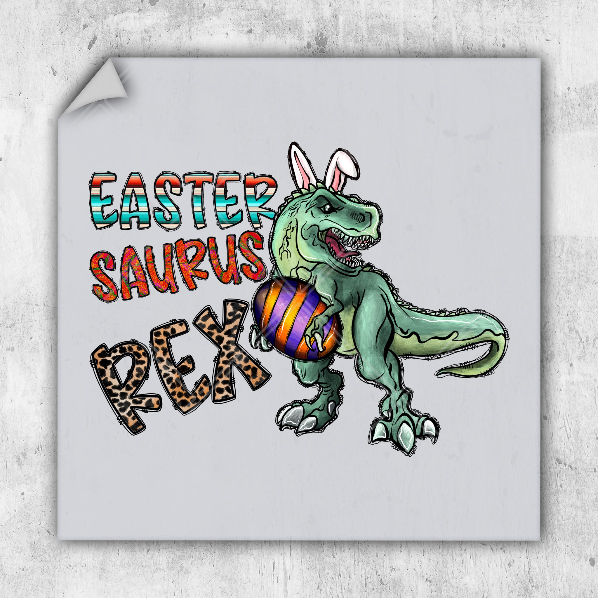 a picture of a t - shirt with a dinosaur on it