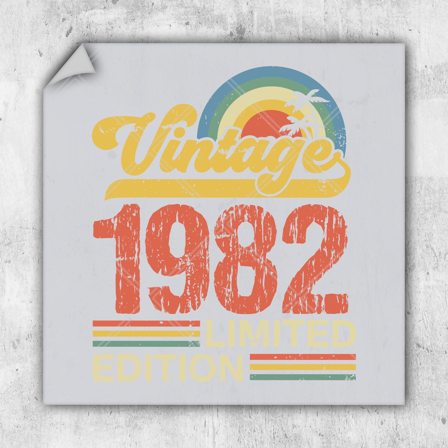 a picture of a sign that says vintage since 1932