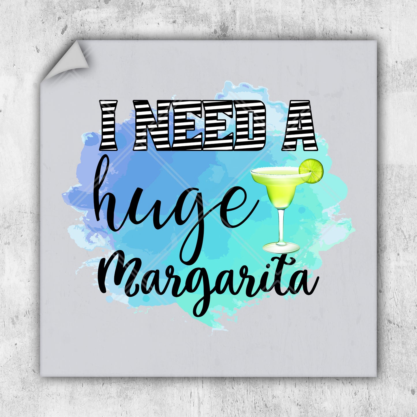 a sign that says nepa huge margarita
