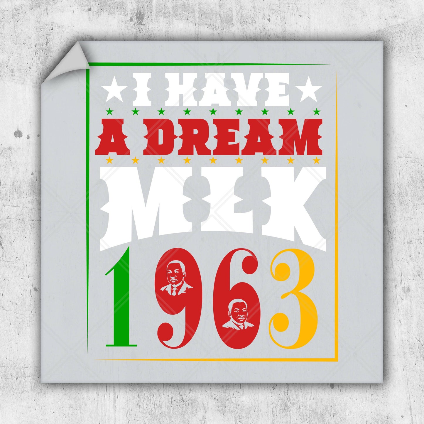 i have a dream to be a man who was born in 1932